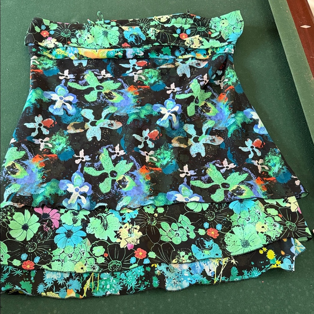 Floral Print Midi‎ Dress.   CAJA.  # 1 A